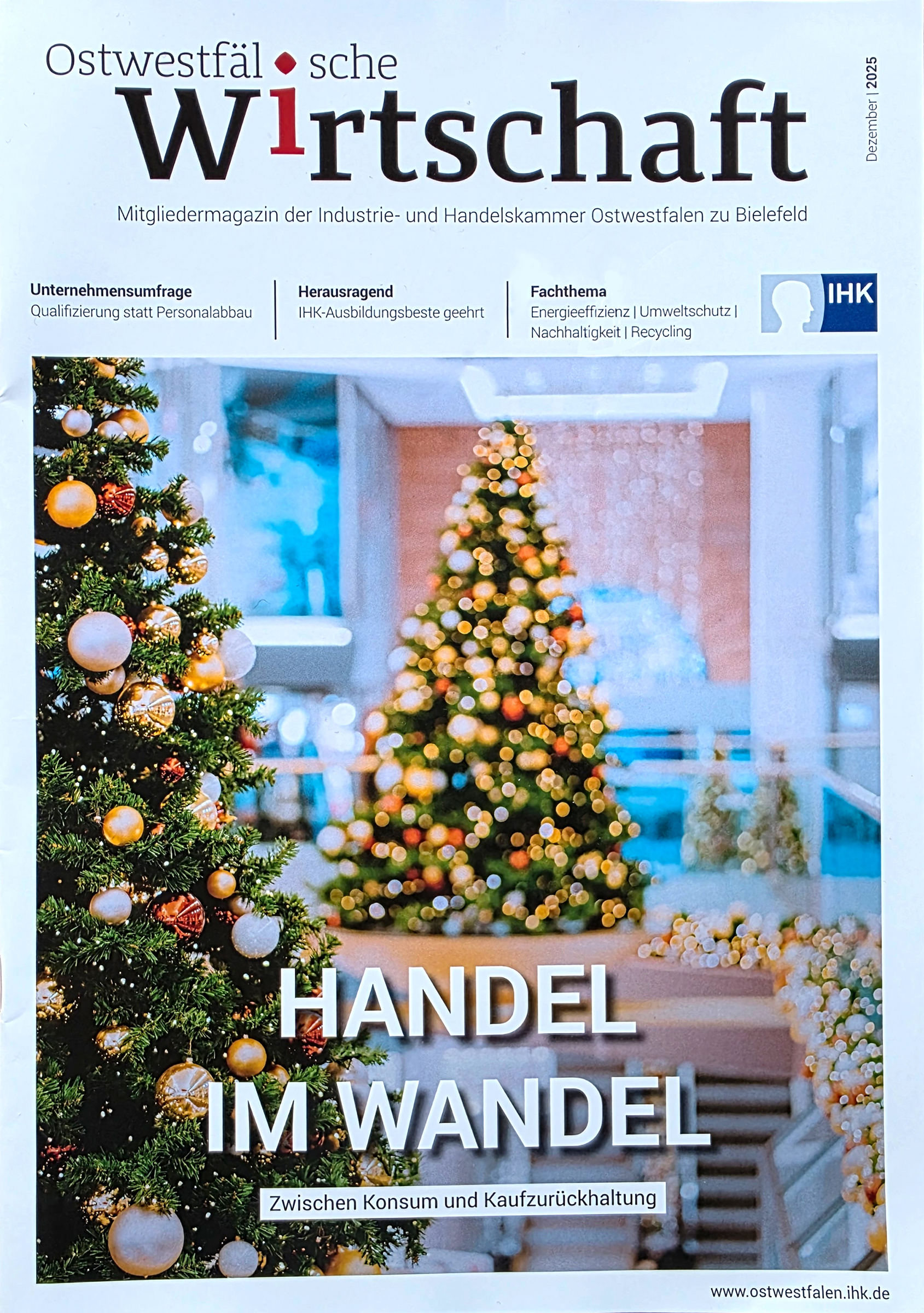 Ostwestfälische Wirtschaft 2025/Dezember